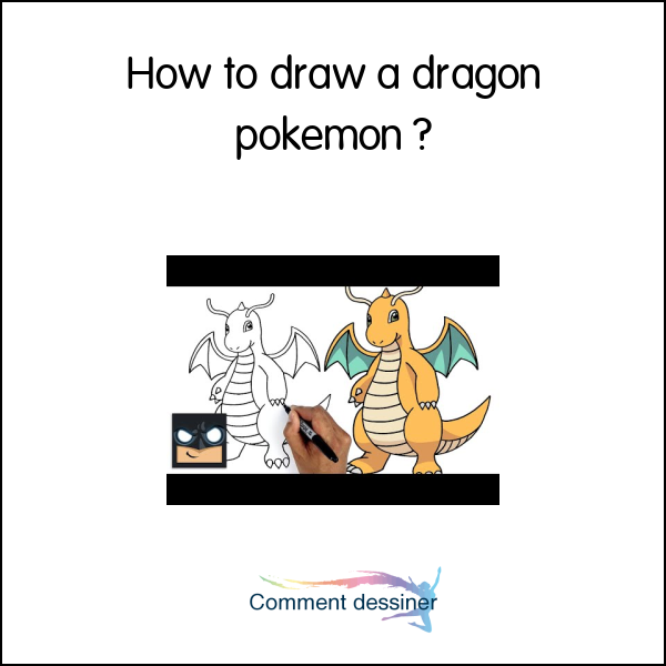 How to draw a dragon pokemon